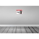 [LA-112279-H] Holzschild 20x30 cm Achtung bedenken eintreten Hund Bild 2