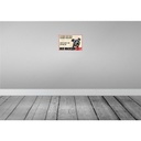 [LA-112283-2030] Blechschild 20x30 cm Hund Hier wacht ein Staff Tier Haustier Bild 2