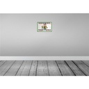 [LA-112307-H] Holzschild 20x30 cm Familie du bist nie allein Freunde Bild 2