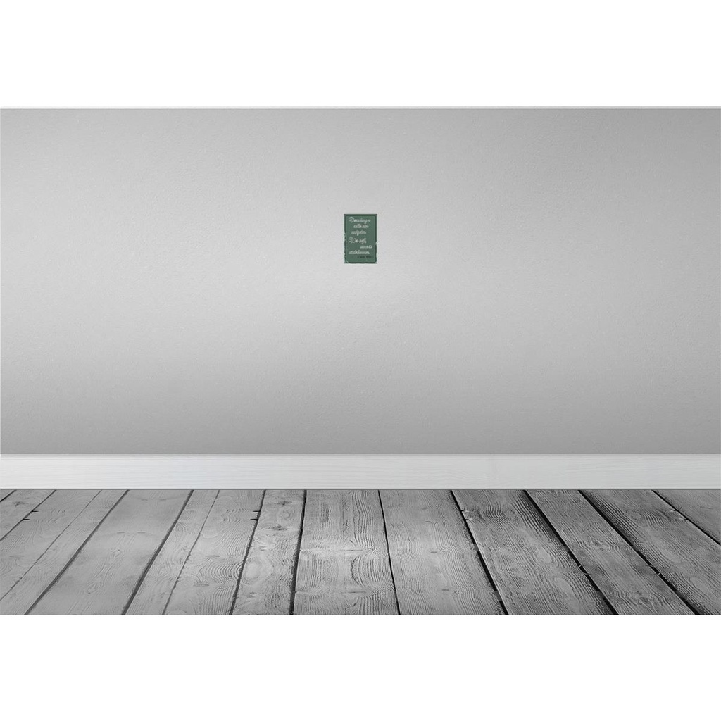 [LA-112309-1812-H] Holzschild 18x12 cm Versuchungen soll man nachgeben Spruch Zitat Bild 2