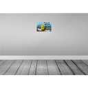 [LA-112373-H] Holzschild 20x30 cm nur die Harten sind im Garten Geschenk Bild 2