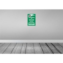 [LA-112383-H] Holzschild 30x20 cm ich bin Bremen Fan Fussball Sport Hobby Bild 2