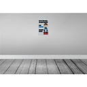 [LA-112396-2030] Blechschild 30x20 cm Akohol es mir egal Wasser ich will Bier Spruch Zitat Bild 2