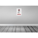 [LA-112415-2030] Blechschild 30x20 cm Beruf Arbeit Firma Papa GmbH 24 Std täglich Bild 2