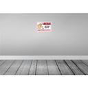 [LA-112447-2030] Blechschild 20x30 cm Anschiss ist beste Verteidigung Spruch Zitat Bild 2