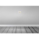 [LA-112498-1812-H] Holzschild 12x18 cm Liebe ist eine feuchte Nase Kuss Spruch Zitat Bild 2