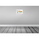 [LA-112498-H] Holzschild 20x30 cm Liebe ist eine feuchte Nase Kuss Spruch Zitat Bild 2