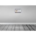 [LA-112505-H] Holzschild 20x30 cm ohne Hund ist alles doof Tier Haustier Bild 2