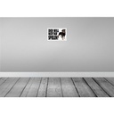 [LA-112540-2030] Blechschild 20x30 cm Hund will nicht nur spielen Tier Haustier Bild 2