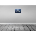 [LA-112577-2030] Blechschild 20x30 cm Flugzeug JU 52 in der Luft Dekoration Bild 2
