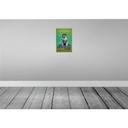 [LA-112626-2030] Blechschild 30x20 cm Schnauzer Hund highly inelligent Tier Haustier Bild 2
