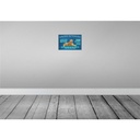 [LA-112632-H] Holzschild 20x30 cm Golden Retriever Hund very eager Tier Haustier Bild 2