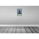[LA-112636-2030] Blechschild 30x20 cm Dobermann Hund fast learn and Tier Haustier Bild 2
