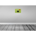 [LA-112674-2030] Blechschild 20x30 cm Katze hier wohne ich Tier Haustier Bild 2