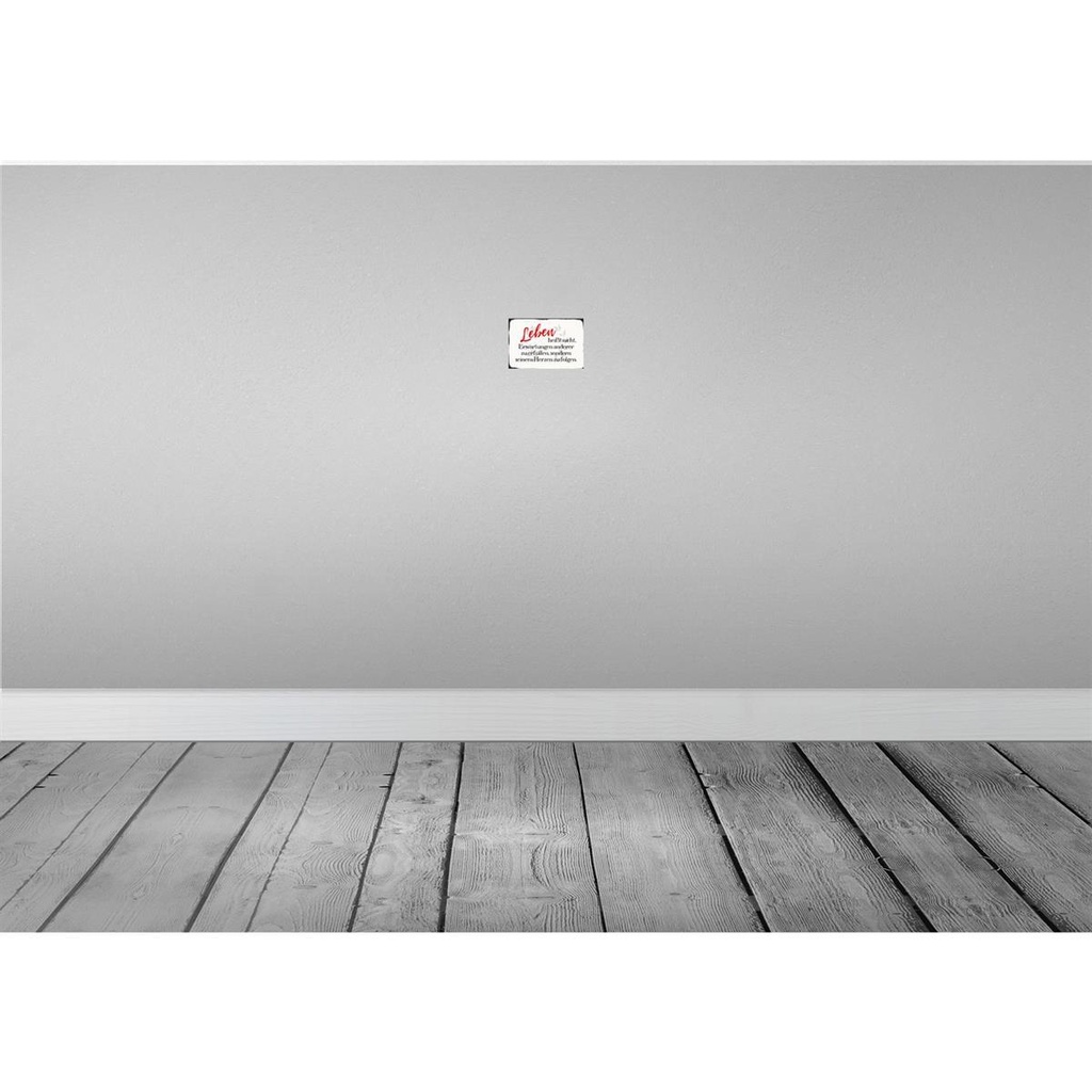 [LA-112761-1812] Blechschild 12x18 cm Leben Erwartungen Herz Spruch Zitat Bild 2