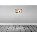 [LA-112786-2030] Blechschild 20x30 cm Pudel Hund Tier Haustier Bild 2
