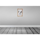 [LA-112815-2030] Blechschild 30x20 cm Dalmatiner Hund Tier Haustier Bild 2