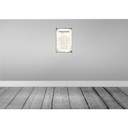 [LA-112841-H] Holzschild 30x20 cm Toiletten Regeln Haus Warnschild Hinweisschild Bild 2