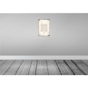[LA-112842-H] Holzschild 30x20 cm Hausordnung Haus Spruch Zitat Bild 2