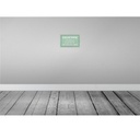 [LA-112863-2030] Blechschild 20x30 cm Schluss Striche zieht man nicht Spruch Zitat Bild 2