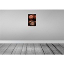 [LA-112888-H] Holzschild 30x20 cm Whiskey ist meine Therapie Essen Trinken Bild 2