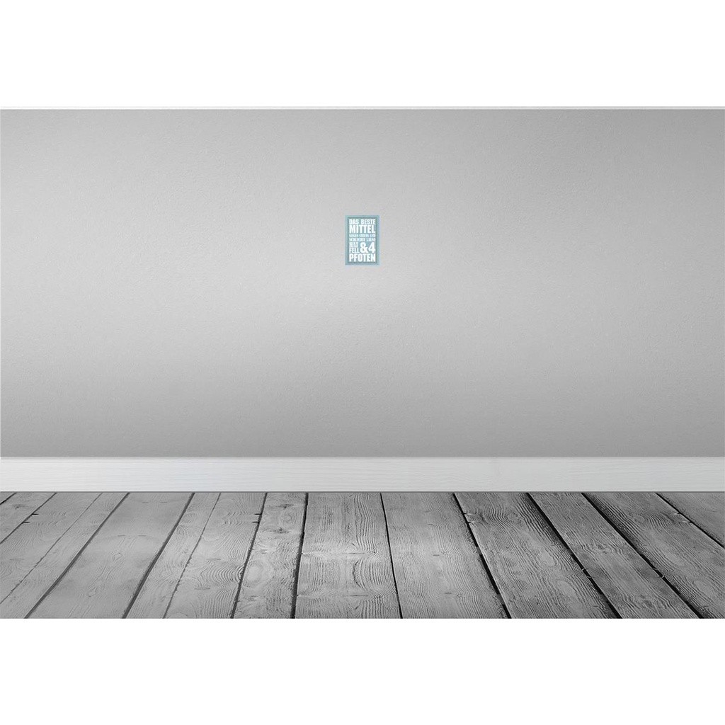 [LA-112906-1812-H] Holzschild 18x12 cm das beste Mittel gegen Stress Dekoration Bild 2