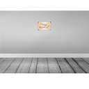 [LA-112921-H] Holzschild 20x30 cm Arbeit kann warten Leben nicht Bild 2