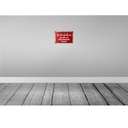 [LA-112930-H] Holzschild 20x30 cm Geisterfahrer sind Menschen Dekoration Bild 2