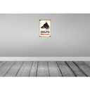 [LA-112972-2030] Blechschild 30x20 cm Hund dieses Haus bewacht ein Dobermann Tier Haustier Bild 2