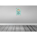 [LA-113063-2030] Blechschild 30x20 cm Tiere Hunde sind Prosa Katzen Poesie Tier Haustier Katze Bild 2
