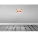 [LA-113125-2030] Blechschild 20x30 cm bin nicht dick ich querschlank Spruch Zitat Bild 2