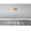 [LA-113130-H] Holzschild 20x30 cm quck weg du bist hässlich Dekoration Bild 2