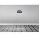 [LA-113145-H] Holzschild 20x30 cm ohne uns hat Chaos kein Zuhause Spruch Zitat Bild 2