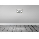 [LA-113153-H] Holzschild 20x30 cm versuche mich zu benehmen Papa Familie Freunde Bild 2