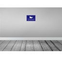 [LA-113180-2030] Blechschild 20x30 cm zu Risiken fragen Sie Einhorn Dekoration Bild 2