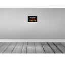 [LA-113214-2030] Blechschild 20x30 cm Fressen ficken Fernsehen Dekoration Spruch Zitat Bild 2