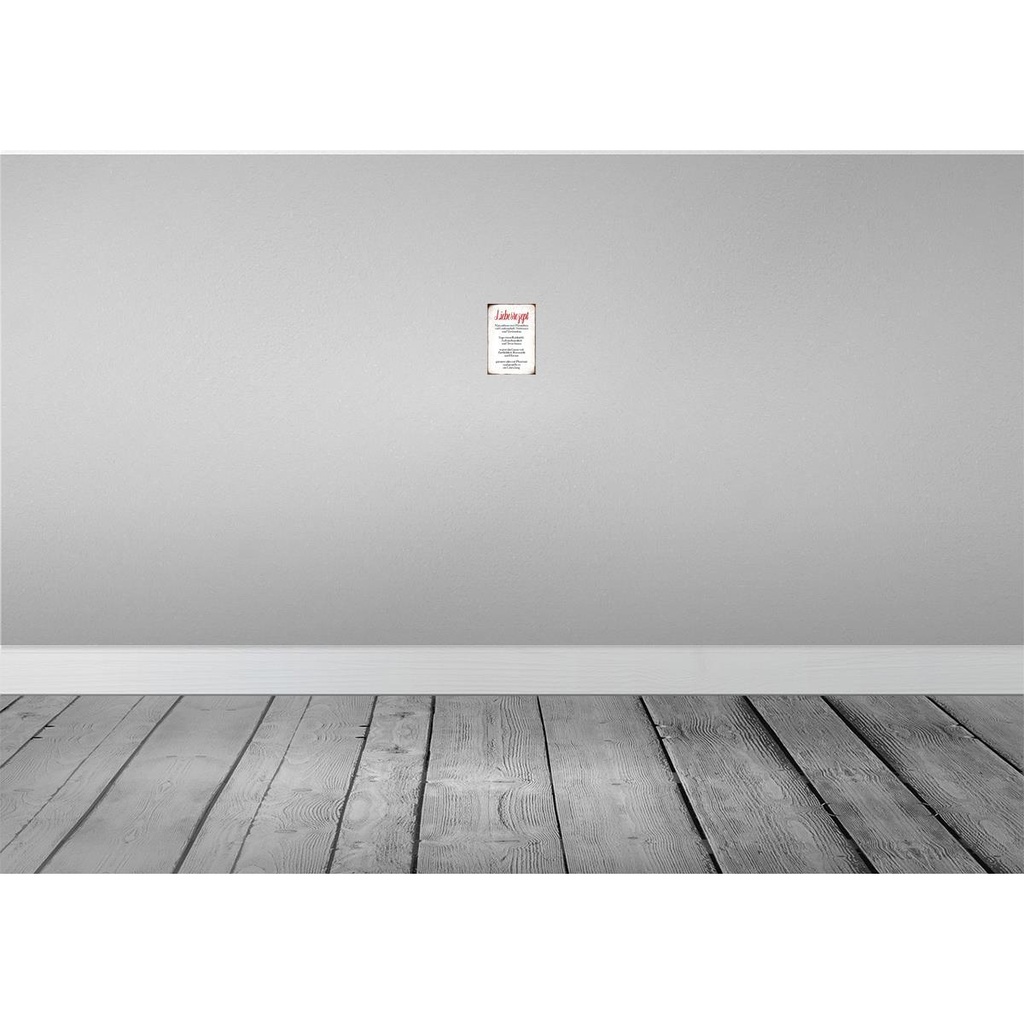 [LA-113229-1812] Blechschild 18x12 cm Liebesrezept Küche Kochen Essen Bild 2