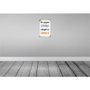 [LA-113259-H] Holzschild 30x20 cm müssen aufhören weniger trinken Spruch Zitat Bild 2