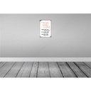 [LA-113281-2030] Blechschild 30x20 cm glaube an Liebe Wunder Glück Dekoration Bild 2
