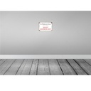 [LA-113316-H] Holzschild 20x30 cm 3 Krisen Frau Job weg Kratzer Männer Frauen Bild 2