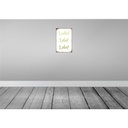 [LA-113338-2030] Blechschild 30x20 cm lache lebe liebe Dekoration Bild 2
