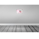 [LA-113346-2030] Blechschild 20x30 cm Osterhase weiß wo Eier sind Ostern Spruch Zitat Bild 2