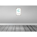 [LA-113352-2030] Blechschild 30x20 cm liebe dein Leben tue was willst Spruch Zitat Bild 2