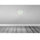 [LA-113369-H] Holzschild 20x30 cm Blume Knick Schmetterling dick Bild 2