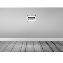 [LA-113413-H] Holzschild 20x30 cm ich denke bitte warten Dekoration Bild 2