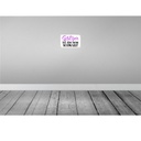 [LA-113427-2030] Blechschild 20x30 cm Glitzer ist das neue schwarz Dekoration Spruch Zitat Bild 2