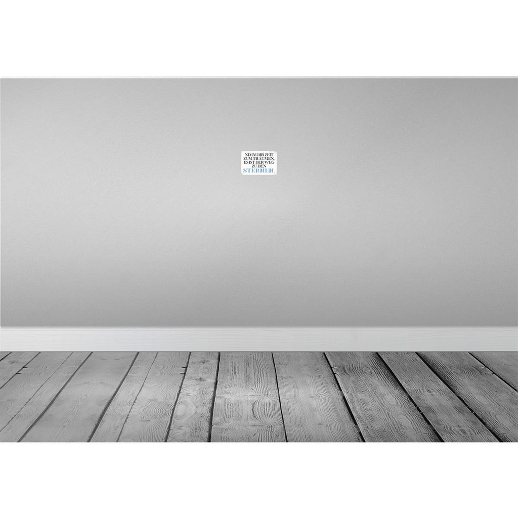 [LA-113446-1812] Blechschild 12x18 cm nimm dir Zeit zum träumen Spruch Zitat Bild 2