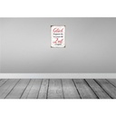 [LA-113472-2030] Blechschild 30x20 cm Glück da wo man Zeit vergisst Dekoration Spruch Zitat Bild 2
