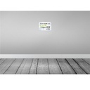 [LA-113489-H] Holzschild 20x30 cm hat Blume Knick Schmetterling Dekoration Bild 2