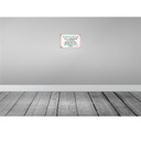 [LA-113491-2030] Blechschild 20x30 cm glücklich ist Zeit mit Menschen Spruch Zitat Bild 2